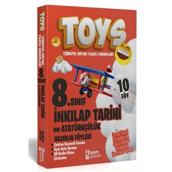 Isem Yayıncılık 2024 Toys 8. Sınıf Inkılap Tarihi Ve Atatürkçülük Hazırlık Föyleri Komisyon