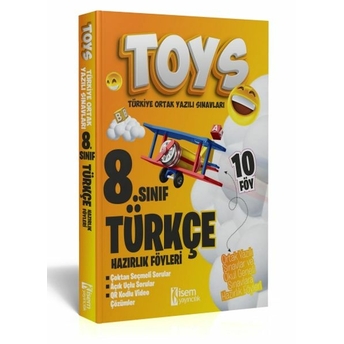 Isem Yayıncılık 2024 Toys 8. Sınıf Türkçe Hazırlık Föyleri Komisyon