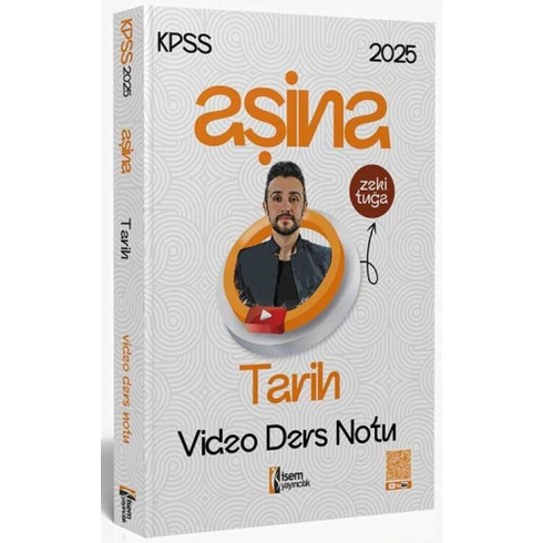 Isem Yayınları 2025 Kpss Tarih Aşina Video Ders Notu Zeki Tuğa