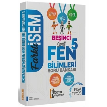 Isem Yayınları 5. Sınıf Fen Bilimleri Soru Bankası Komisyon