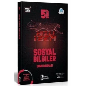 Isem Yayınları 5. Sınıf Sosyal Bilgiler Hızlı Isem Soru Bankası Halil Ateş