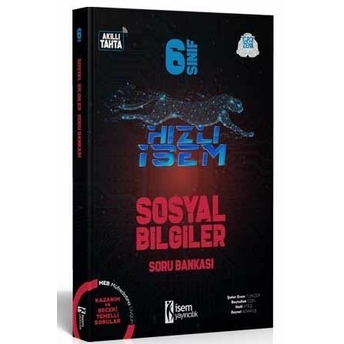 Isem Yayınları 6. Sınıf Sosyal Bilgiler Hızlı Isem Soru Bankası Halil Ateş