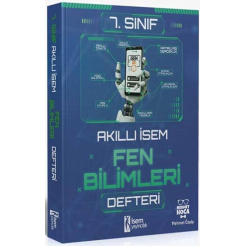 Isem Yayınları 7. Sınıf Fen Bilimleri Akıllı Isem Defteri Mehmet Özalp