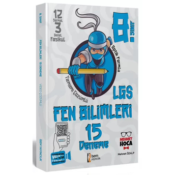 Isem Yayınları 8. Sınıf Lgs Fen Bilimleri 15 Deneme Video Çözümlü Komisyon