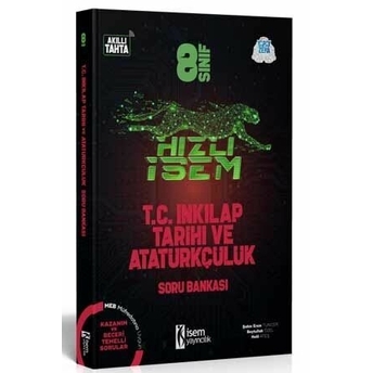 Isem Yayınları 8. Sınıf Lgs T.c. Inkılap Tarihi Ve Atatürkçülük Hızlı Isem Soru Bankası Halil Ateş