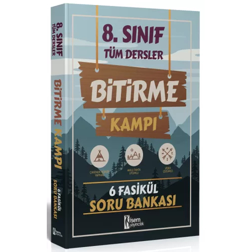 Isem Yayınları 8. Sınıf Tüm Dersler Bitirme Kampı 6 Fasikül Soru Bankası Komisyon