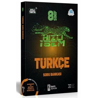 Isem Yayınları 8. Sınıf Türkçe Hızlı Isem Soru Bankası Komisyon