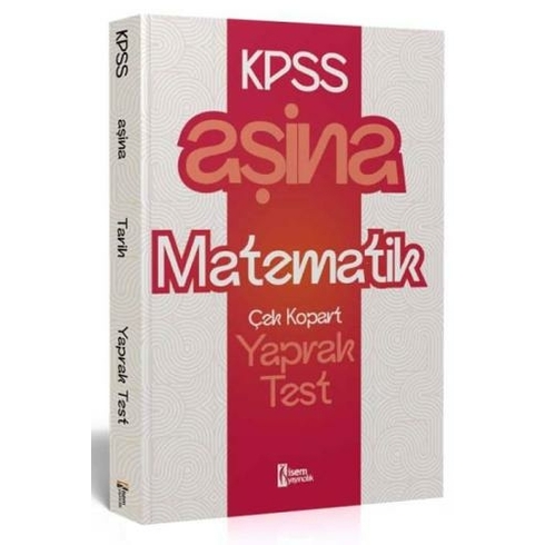 Isem Yayınları Kpss Matematik Aşina Yaprak Test Komisyon