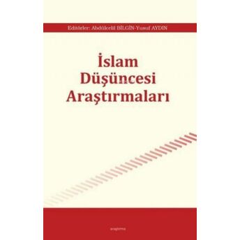 Islam Düşüncesi Araştırmaları Yusuf Aydın