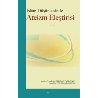 Islam Düşüncesinde Ateizm Eleştirisi Kolektif