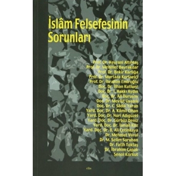 Islâm Felsefesinin Sorunları Kolektif