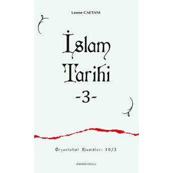 Islam Tarihi - Iıı Leone Caetani