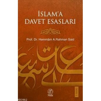 Islam'a Davet Esasları Hemmam A. Rahman Said