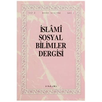 Islami Sosyal Bilimler Dergisi Cilt: 2 Sayı: 1