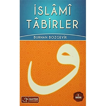 Islami Tabirler Burhan Bozgeyik