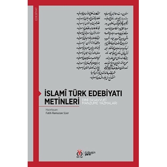 Islami Türk Edebiyatı Metinleri Fatih Ramazan Süer