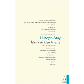 Islam'ı Yeniden Anlama Hüseyin Atay