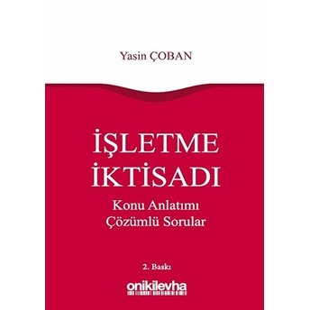 Işletme Iktisadı - Yasin Çoban