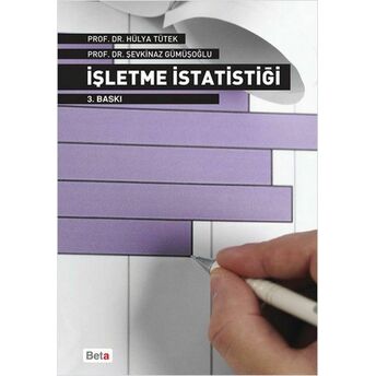 Işletme Istatistiği Şevkinaz Gümüşoğlu