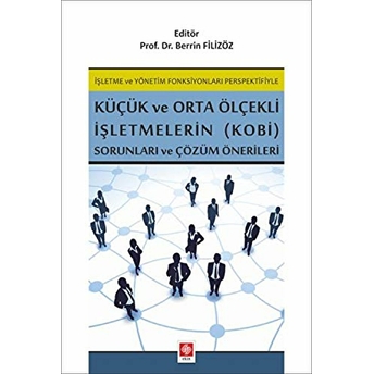 Işletme Ve Yönetim Fonksiyonları Perspektifiyle Küçük Ve Orta Ölçekli Işletmelerin (Kobi) Sorunları Ve Çözüm Önerileri - Berrin Filizöz