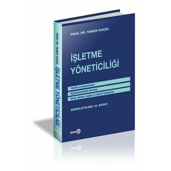 Işletme Yöneticiliği Tamer Koçel