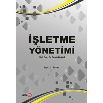 Işletme Yönetimi - Emel Bahar