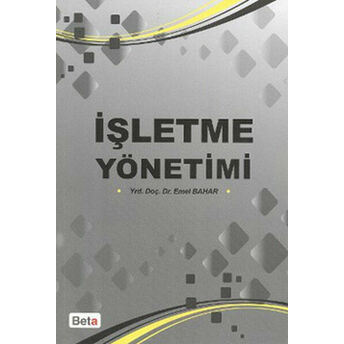 Işletme Yönetimi Emel Bahar