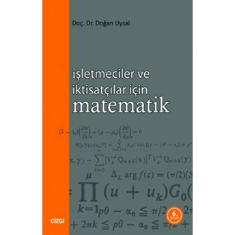 Işletmeciler Ve Iktisatçılar Için Matematik Doğan Uysal