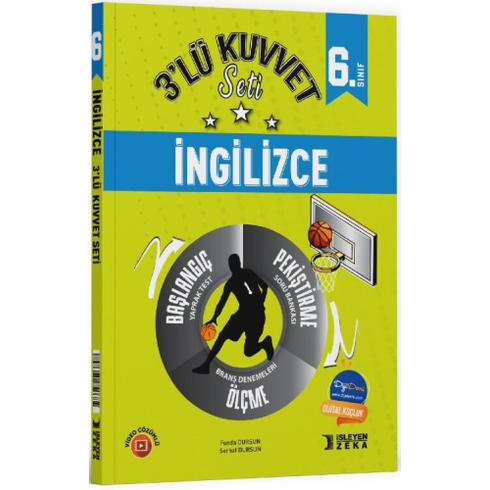 Işleyen Zeka Yaınları 6. Sınıf Ingilizce 3'Lü Kuvvet Serisi Seti Komisyon