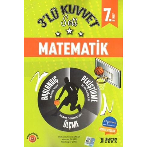 Işleyen Zeka Yayınları 7. Sınıf Matematik 3'Lü Kuvvet Serisi Seti Mustafa Ülker