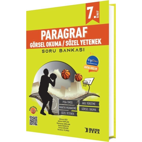 Işleyen Zeka Yayınları 7. Sınıf Paragraf Görsel Okuma Sözel Yetenek Soru Bankası Faruk Güler