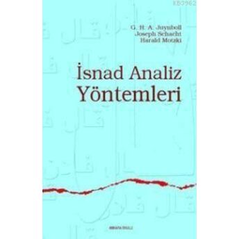 Isnad Analiz Yöntemleri G. H. A. Juynboll