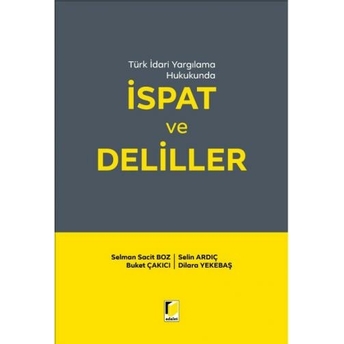 Ispat Ve Deliller Selman Sacit Boz