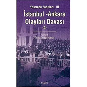 Istanbul - Ankara Olayları Davası (4 Kitap Takım)-Kolektif