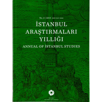 Istanbul Araştırmaları Yıllığı No.2 - 2013 Alanur Ataç