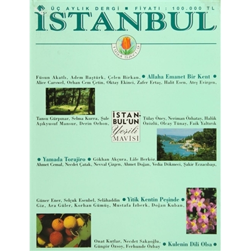 Istanbul Dergisi Sayı: 9 1994 Kolektif