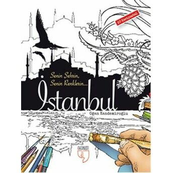 Istanbul Kartpostal Boyama (20 Adet Kartpostal) Oğan Kandemiroğlu