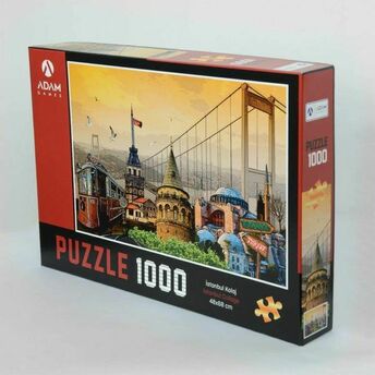 Istanbul Kolaj 1000 Parça Puzzle