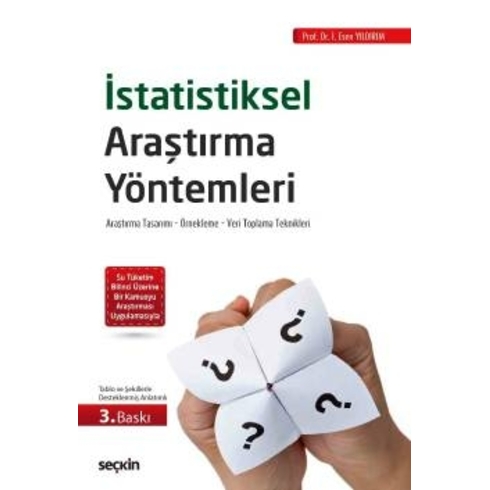 Istatistiksel Araştırma Yöntemleri - I. Esen Yıldırım - I. Esen Yıldırım