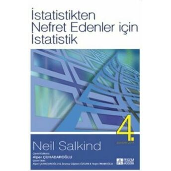 Istatistikten Nefret Edenler Için Istatistik Neil Salkind