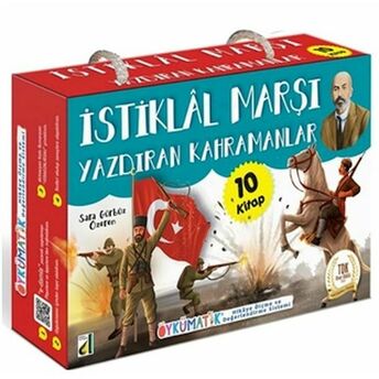 Istiklal Marşı Yazdıran Kahramanlar (10 Kitap Takım) Sara Gürbüz Özeren