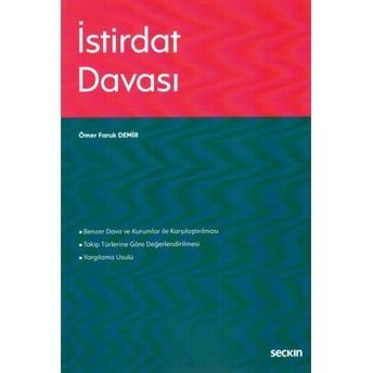 Istirdat Davası Ömer Faruk Demir