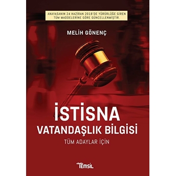 Istisna Vatandaşlık Bilgisi Tüm Adaylar Için - Melih Gönenç