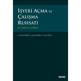 Işyeri Açma Ve Çalışma Ruhsatı Ali Rıza Ilgezdi