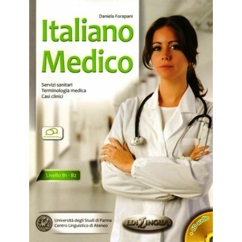 Italiano Medico +Cd (Tıbbî Italyanca) B1-B2-Daniela Forapani