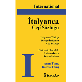 Italyanca Cep Sözlüğü Ciltli Asım Tanış