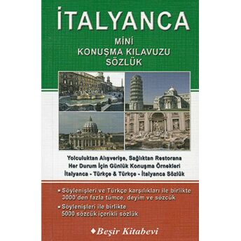 Italyanca Mini Konuşma Kılavuzu - Sözlük B. Orhan Doğan