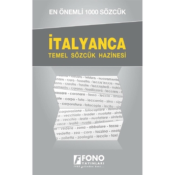 Italyancada En Önemli 1000 Sözcük Kolektif