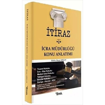 Itiraz Icra Müdürlüğü Konu Anlatımı - Reşat Arslan