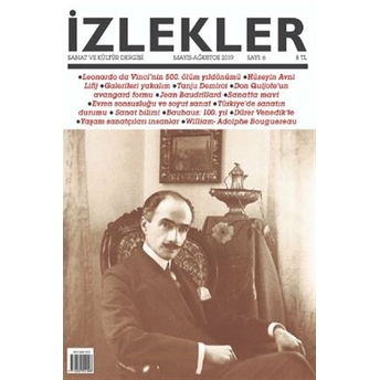 Izlekler Sanat Ve Kültür Dergisi Sayı: 6 Mayıs - Ağustos 2019 Kolektif